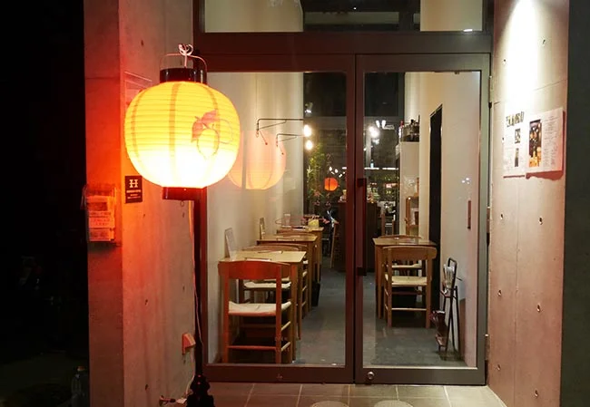 No.10 居酒屋様の店外装飾用尺六丸ビニール提灯を製作いたしました。