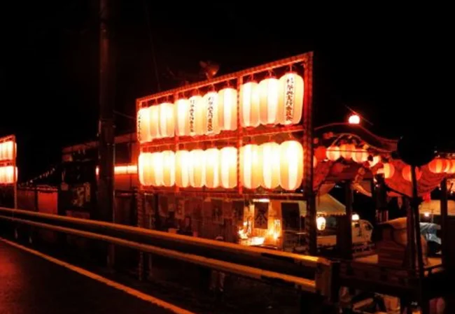 No.21 お祭りの屋外装飾用9号長型ビニール提灯を製作いたしました。