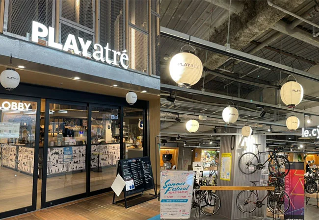 No.59 サイクリング施設様の店内装飾用9号丸型ビニール提灯を製作いたしました。